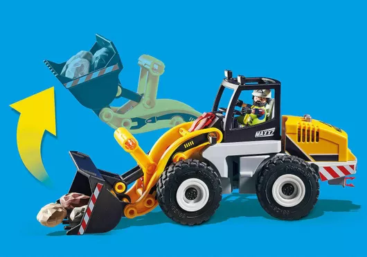 Playmobil City Action Wheel Loader για 5+ Ετών #70445