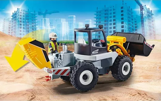 Playmobil City Action Wheel Loader για 5+ Ετών #70445