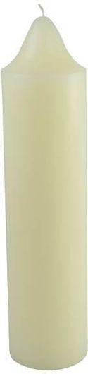 Κερί Arti Casa Κολώνα 9x9x38cm 1.8kg Εκρού