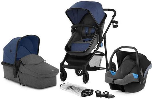 Καρότσι KinderKraft Παιδικό JULI 3 σε 1 Denim