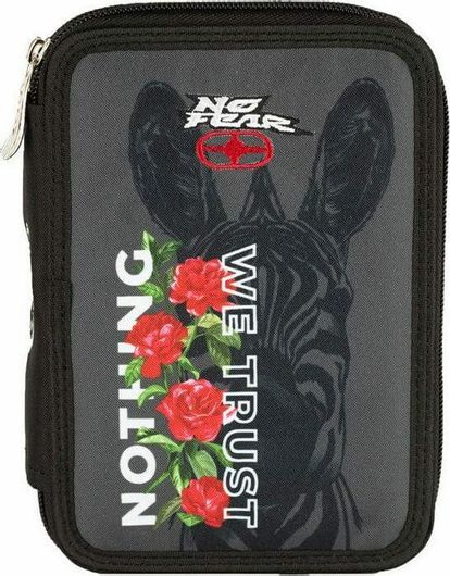 Κασετίνα No Fear Rose Zebra Γεμάτη με 2 Θήκες 347-90100