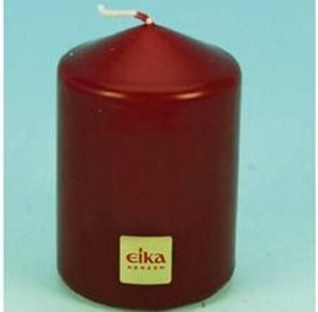 Κερί Κορμός Eika 8,5x6cm 30 Ωρών Μπορντώ