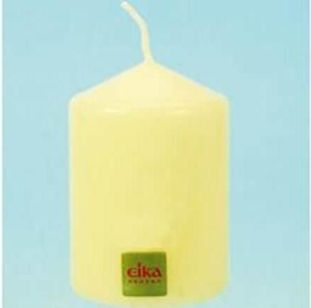 Κερί Κορμός Eika 8,5x6cm 30 Ωρών Εκρού