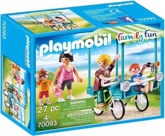 Playmobil Family Fun Family Bicycle για 4+ Ετών #70093