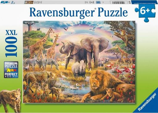 Παζλ Ravensburger Αφρικανική Σαβάνα 13284 100 κομμάτια