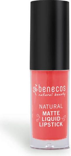 Benecos Long Lasting Liquid Κραγιόν Matte Coral Kiss 5ml