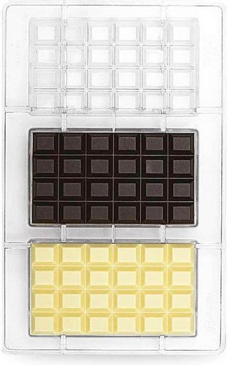 Φόρμα για Μπάρες Decora Σοκολάτας 3 Θέσεων 27x17x2cm