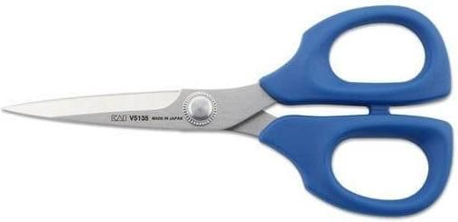 Ψαλίδι Μαγειρικής Kai από Ανοξείδωτο Ατσάλι 13.5cm Μπλε