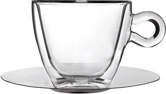 Σετ Φλιτζάνια Bormioli Rocco Tσαγιού Γυάλινα Διάφανα 300ml 2τμχ