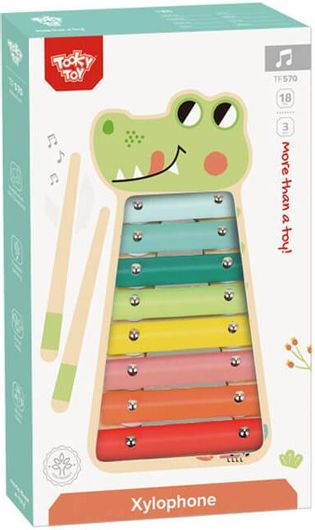 Ξύλινο Μεταλλόφωνο για 3+ Ετών Tooky Toys TF827