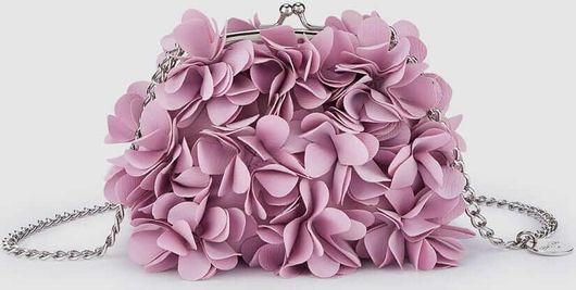 Παιδική Τσάντα Abel & Lula με Λουλούδια Λιλά