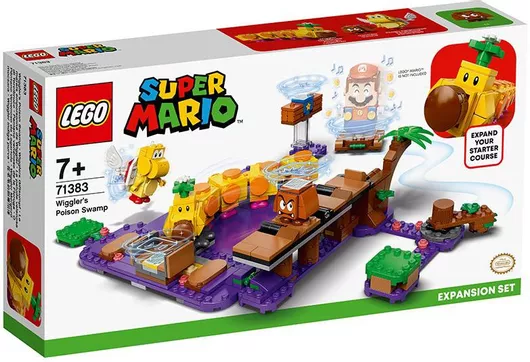 Lego Super Mario Wiggler s Poison Swamp Expansion Set για 7+ ετών 71383