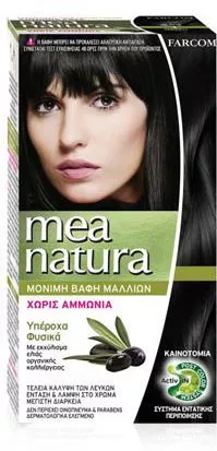 Farcom Mea Natura Βαφή Μαλλιών Χωρίς Αμμωνία 6.782 Καφέ Σοκολατί 60ml