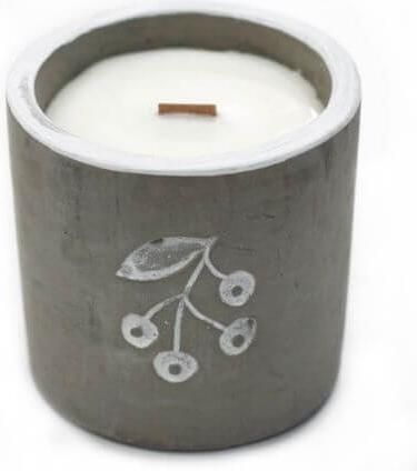 Κερί Σόγιας Berries 8x8x8cm