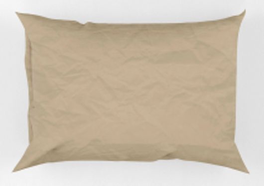 Μαξιλαροθήκες Family Enterprise Σετ 2τμχ 50x70+17cm 100% Βαμβακερές Μονόχρωμες Μπεζ 007427011Χ12