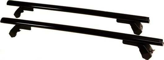 Μπάρες Οροφής Αυτοκινήτου Hermes GS3 110cm Set KIT S1800 Αλουμινίου Ασημί