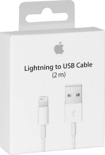 Καλώδιο Lightning Apple σε USB-A 2.0 Regular Λευκό