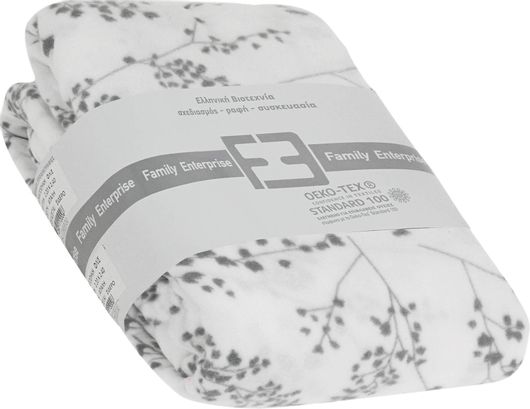 Παπλωματοθήκη Μονή Family Enterprise Fleece 150x220cm Λευκό