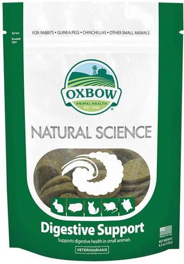 Συμπλήρωμα Διατροφής Τρωκτικών Oxbow Digestive Support 120gr