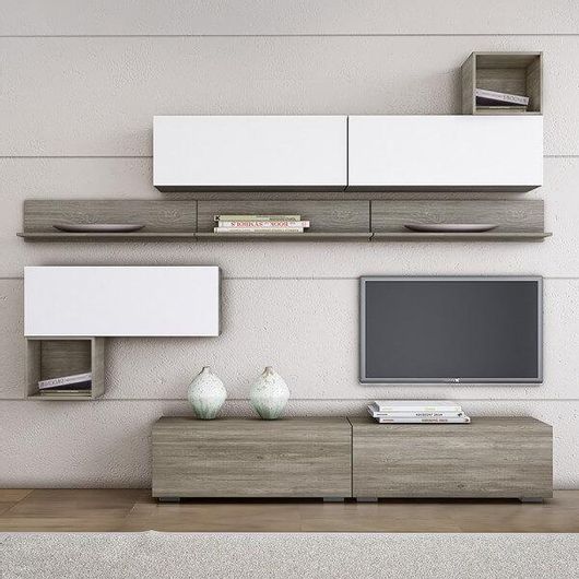 Σύνθεση Σαλονιού SMART 5C Λευκό