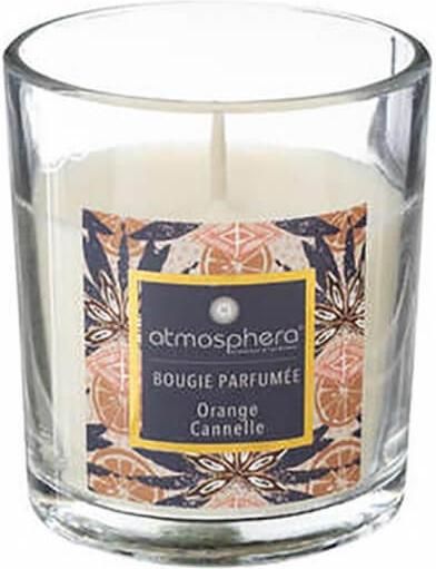 Αρωματικό Κερί σε Βάζο Πορτοκάλι 10x13.8cm