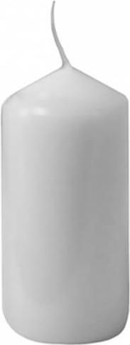 Διακοσμητικό Κερί Κορμός Plastona 4B 6x12cm Λευκό