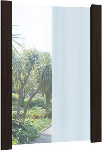 Καθρέπτης Τοίχου Sarris 75x90 Καφέ