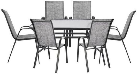 Σετ Τραπεζαρίας Homemarkt Bruno c36919 Εξωτερικού Χώρου 7τμχ