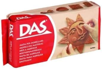 Πηλός Das που Στεγνώνει με τον Αέρα 500gr Λευκός