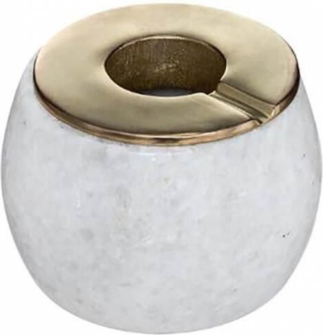 Σταχτοδοχείο Plastona Αντιανεμικό Λευκό