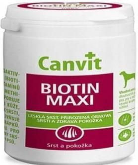 Συμπλήρωμα Διατροφής Canvit Biotin Maxi άνω των 25kg 76tabs
