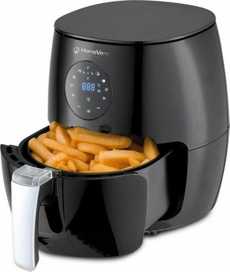 Φριτέζα Αέρος HomeVero HV-AF3.3 με Αποσπώμενο Κάδο 2.5lt Μαύρο