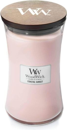 Αρωματικό Κερί WoodWick σε Βάζο Coastal Sunset 610gr