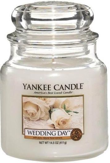 Αρωματικό Κερί Yankee Candle σε Βάζο Wedding Day 10.7x12.8cm 411gr