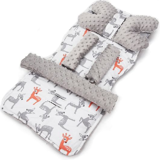 Κάλυμμα Καροτσιού BabyCute Deer Γκρι