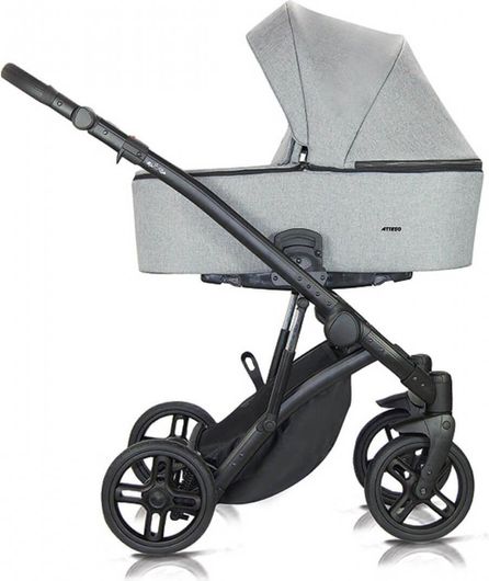 Πολυκαρότσι Milu Kids Atteso 2 σε 1 Grey