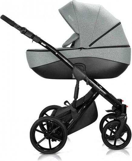 Πολυκαρότσι Milu Kids Bacio 2 σε 1 Γκρι