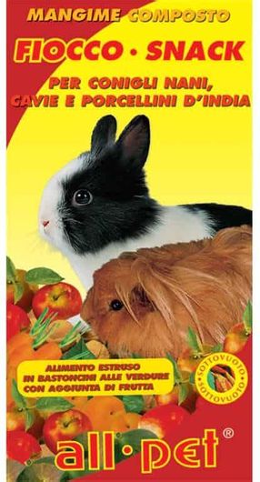 Τροφή για Κουνέλι All Pet Fiocco Snack 1kg
