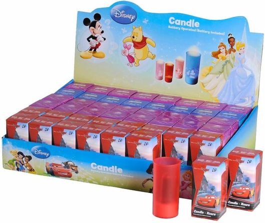 Κερι Led Disney 9,5x4,5x4,5cm