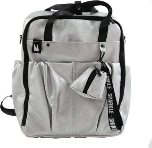 Τσάντα Καροτσιού Minene Zoe Silver