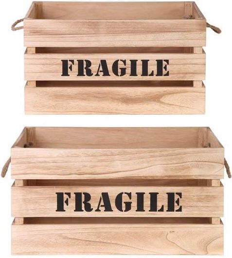 Σετ Διακοσμητικά Τελάρα Home Deco Factory 54 x 37 x 28cm Ξύλινα 2 τμχ HD3902