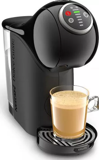 Krups Genio S Plus Καφετιέρα για Κάψουλες Dolce Gusto Πίεσης 15bar Black