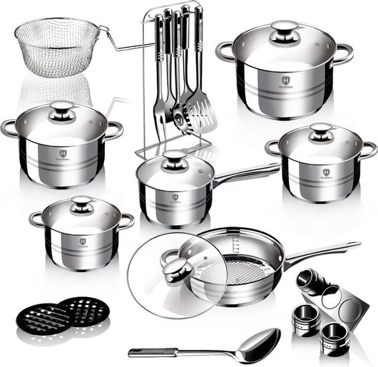 Σετ Μαγειρικής Homevero 27 τμχ HV-1027