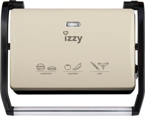 Τοστιέρα Izzy Panini 123 Γκριλιέρα 800W Κρεμ