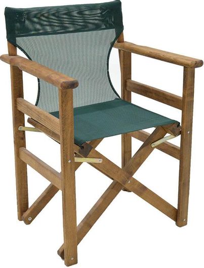 Καρέκλα Σκηνοθέτη Klikareto Ξύλινη Αναδιπλούμενη 60x51x86cm Καρυδί / Κυπαρισσί