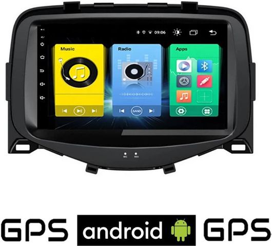 Ηχοσύστημα Αυτοκινήτου για Toyota Aygo Bluetooth/USB/AUX/WiFi/GPS με Οθόνη 7