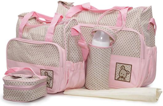 Τσάντα Μαμάς Cangaroo 3800146261672 Stella Ροζ