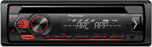 Ηχοσύστημα Αυτοκινήτου ΗχοσυστήματαPioneer DEH-S121UB Universal 1DIN Αποσπώμενη Πρόσοψη USB / AUX / Spotify
