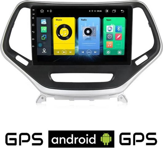 Ηχοσύστημα Αυτοκινήτου JE123 για Jeep Cherokee 2014+ με Οθόνη Αφής 10" Bluetooth / USB / AUX / WiFi / GPS