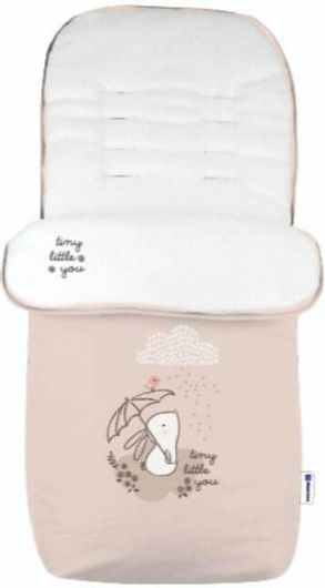 Ποδόσακος Kikka Boo Polar Rabbit 31108040070 για Καρότσι Ροζ